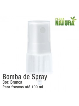 Bomba de Spray BRANCA (p/frascos até 100ml)